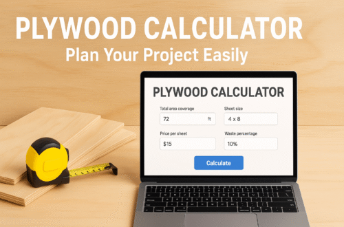Woodworking Projects with the Ultimate Plywood Calculator